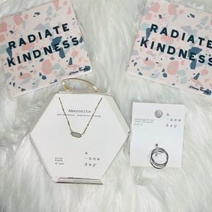 Necklace & Ring SET - A New Day